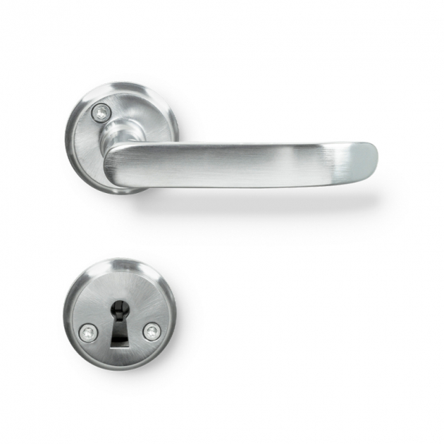 Door Handle Hven - Brushed Chrome in the group Products / Door handles / Door handles at Beslag Design i Båstad Aktiebolag (75020-41)