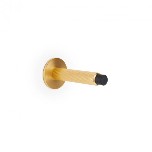 Door Stop Arpa - Brushed brass in the group Products / Door handles / Door stop at Beslag Design i Båstad Aktiebolag (753161-11)