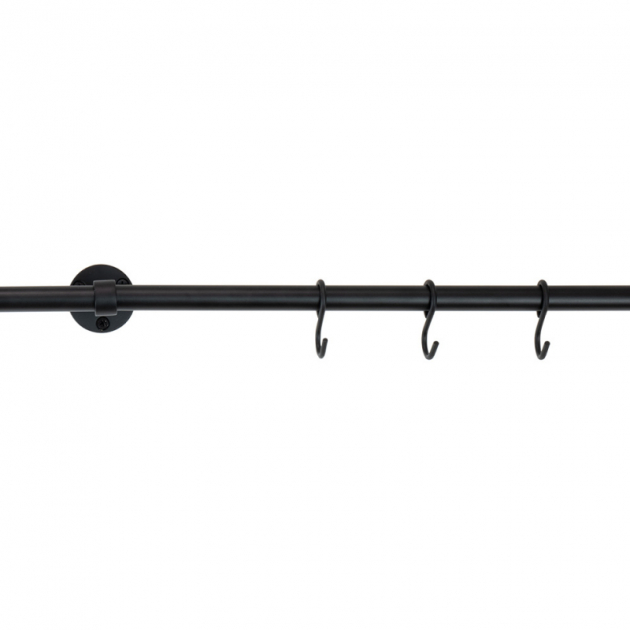 Extension rod Aveny - 600mm - Matt black in the group Products / Hooks / Kitchen rail at Beslag Design i Båstad Aktiebolag (948007-41)