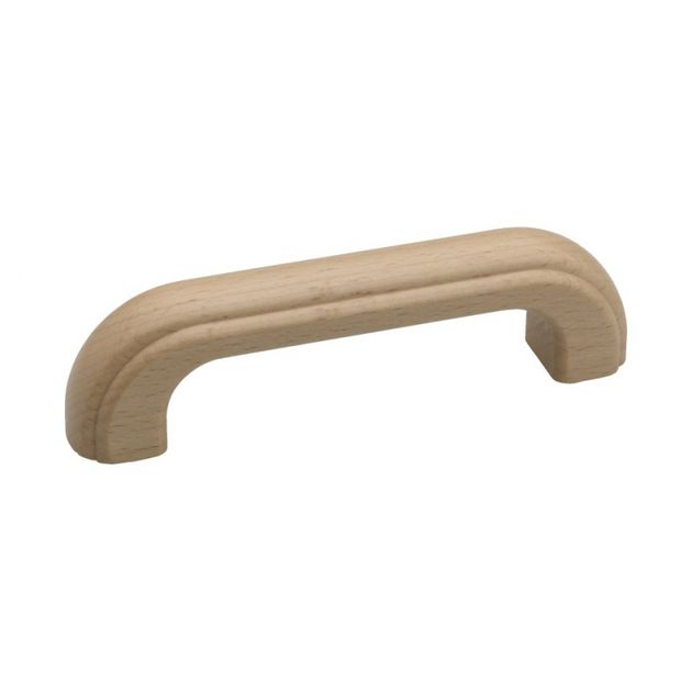 Handle A1 - Beech in the group Products / Handles / Wood Handles at Beslag Design i Båstad Aktiebolag (handtag-a1-bok)
