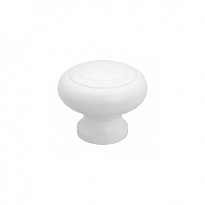 Knob Rillan - 44mm - White