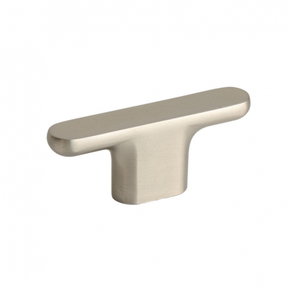 Knob T Vibe Plain - Stainless steel look