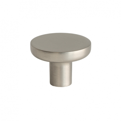 Knob Vibe Plain - 38mm - Stainless steel look