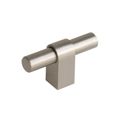 Knob T Trace - Stainless steel look