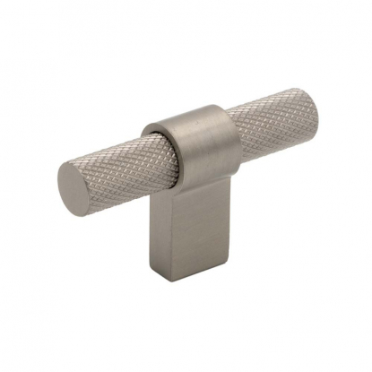 Knob T Helix - Stainless steel look