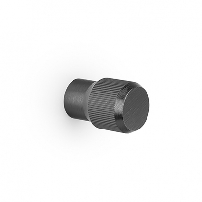 Knob Brooklyn - Brushed titanium black