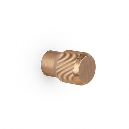 Knob Brooklyn - Dark brushed brass
