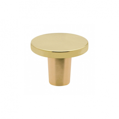 Knob Dalby - 25mm - Polished Untreated Brass