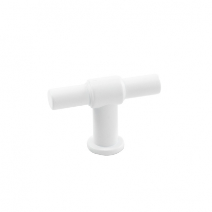 Knob T-type - Matt white