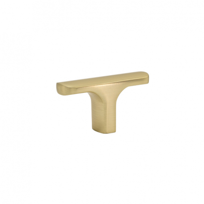 Knob T Ethel - Brushed brass