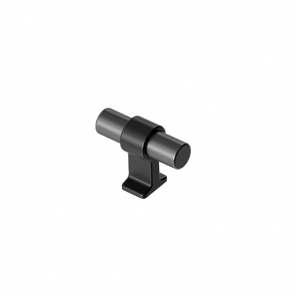 Knob T Bond - Matt black/gun metal