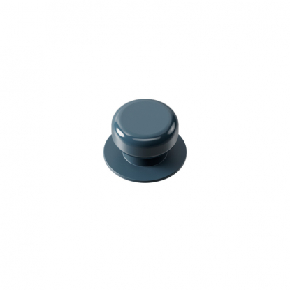 Knob Colette - 50mm - Glossy slate blue