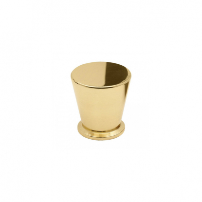 Knob Torp - Polished Untreated Brass