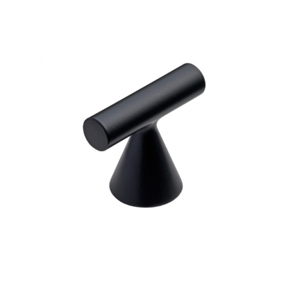 Knob T Delta - Matt black
