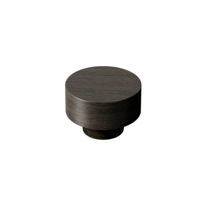 Knob Row - 40mm - Dark-stained oak