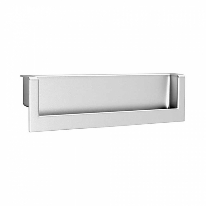 Recessed handle 4036 - 160mm - Alu look