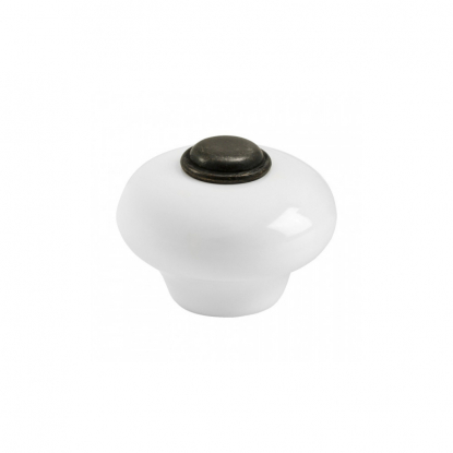 Knob 409 - 32mm - Antique /Porcelain