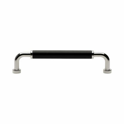 Handle Brohult M - 128mm - Nickel plated/Black