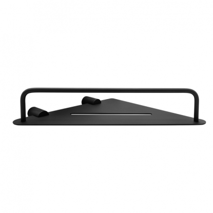 Match - Corner shelf - Matte black