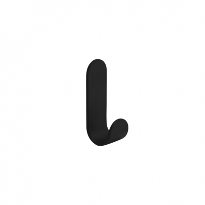 Base - Single hook - Matte black