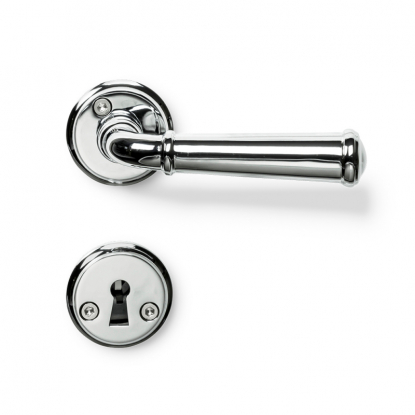 Door Handle Hampton - Polished Chrome