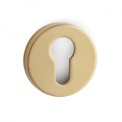 Key plate R-E - Brushed gold