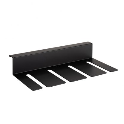 Glass holder - 396mm - Matte black