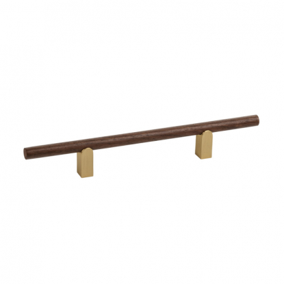 Handle Kumo Wood - Walnut/brass