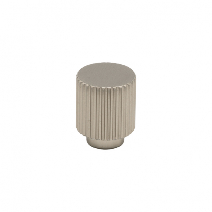 Knob Helix Stripe - Stainless steel look