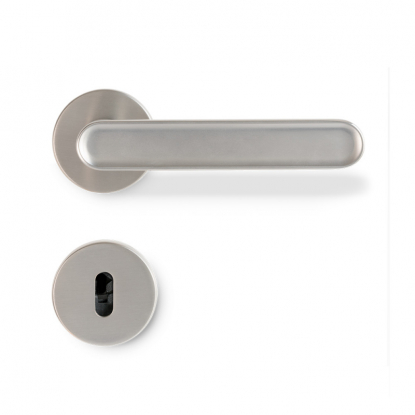Door handle Vibe Soft - Stainless steel look