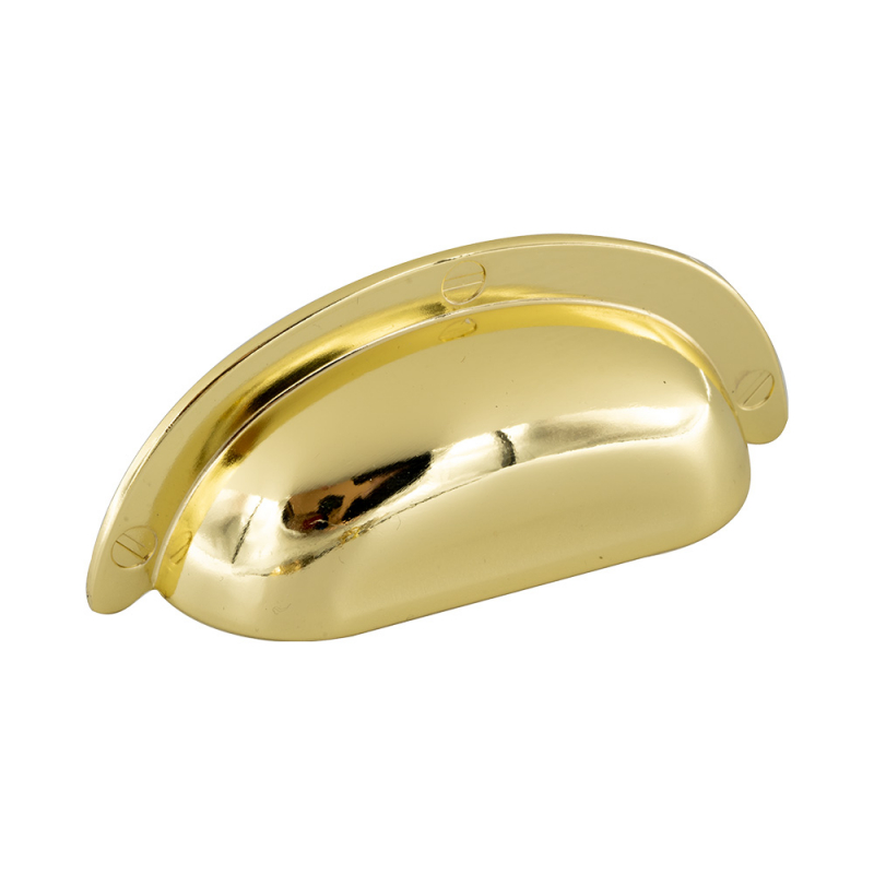 Bin Pull 3922 64mm Polished brass Handles Beslag DesBin Pull