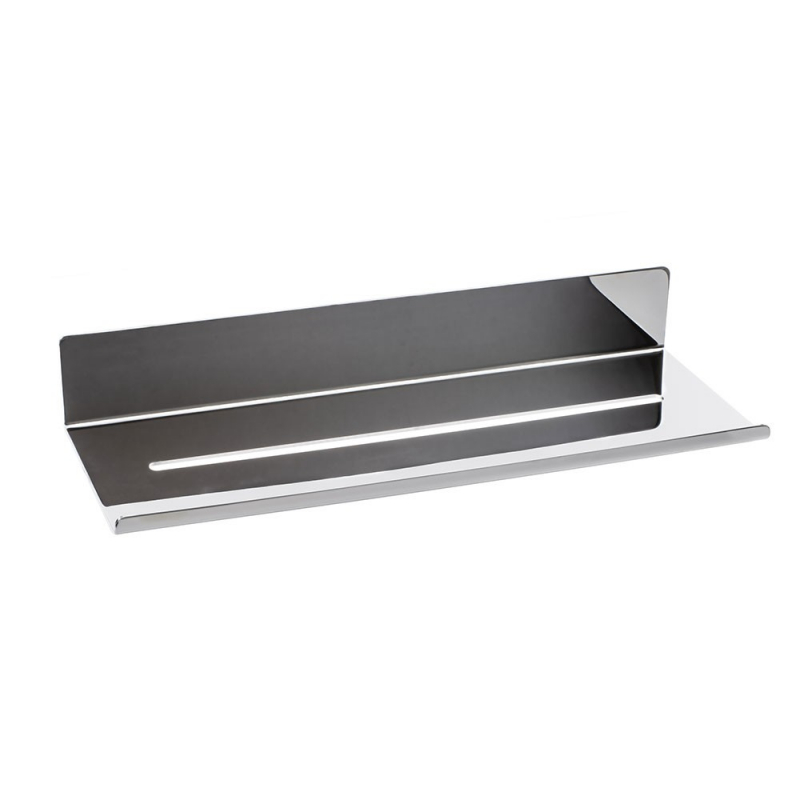 Chrome wall deals shelf