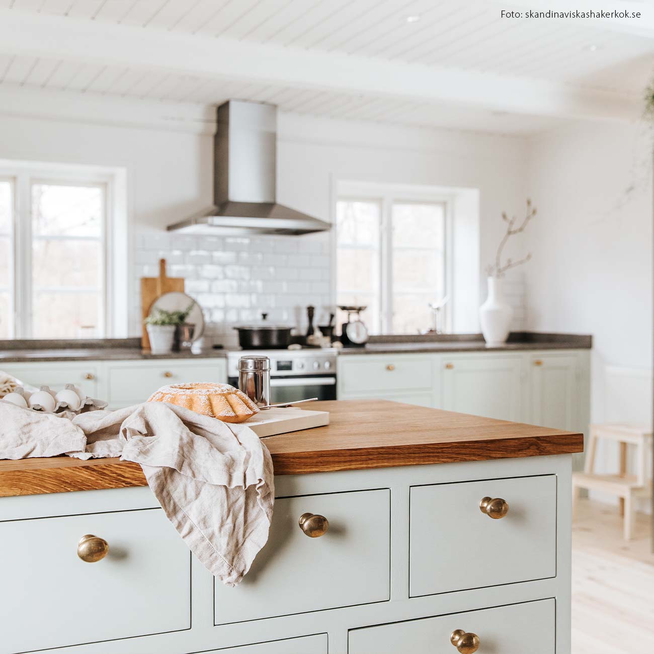 Details that set the style in a retro kitchen