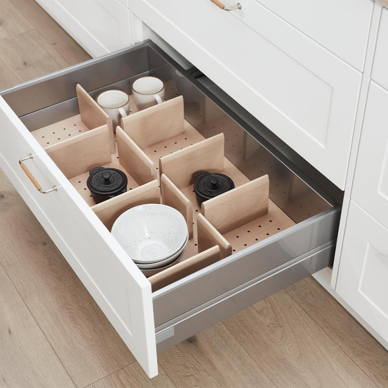 Handle 1353 nickel-plated / leather natural. Photo: tretti.se