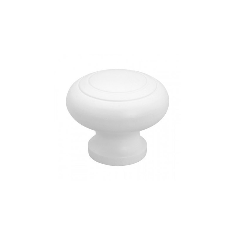 Knob Rillan - 44mm - White
