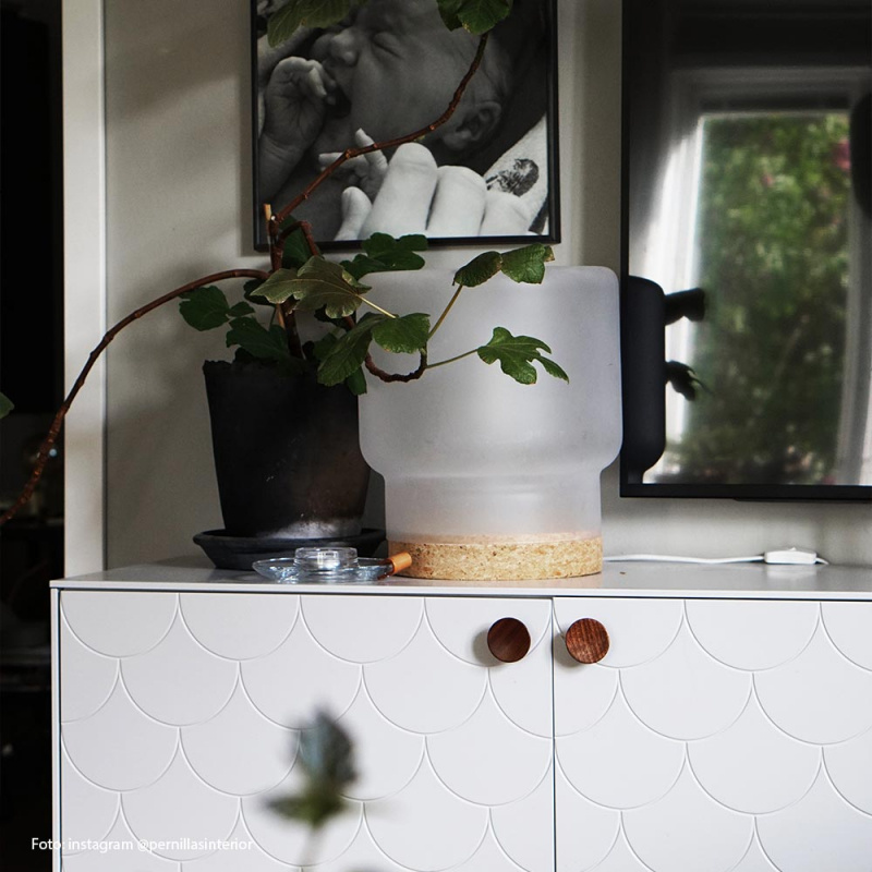 Knob Olympia - 50mm - Walnut