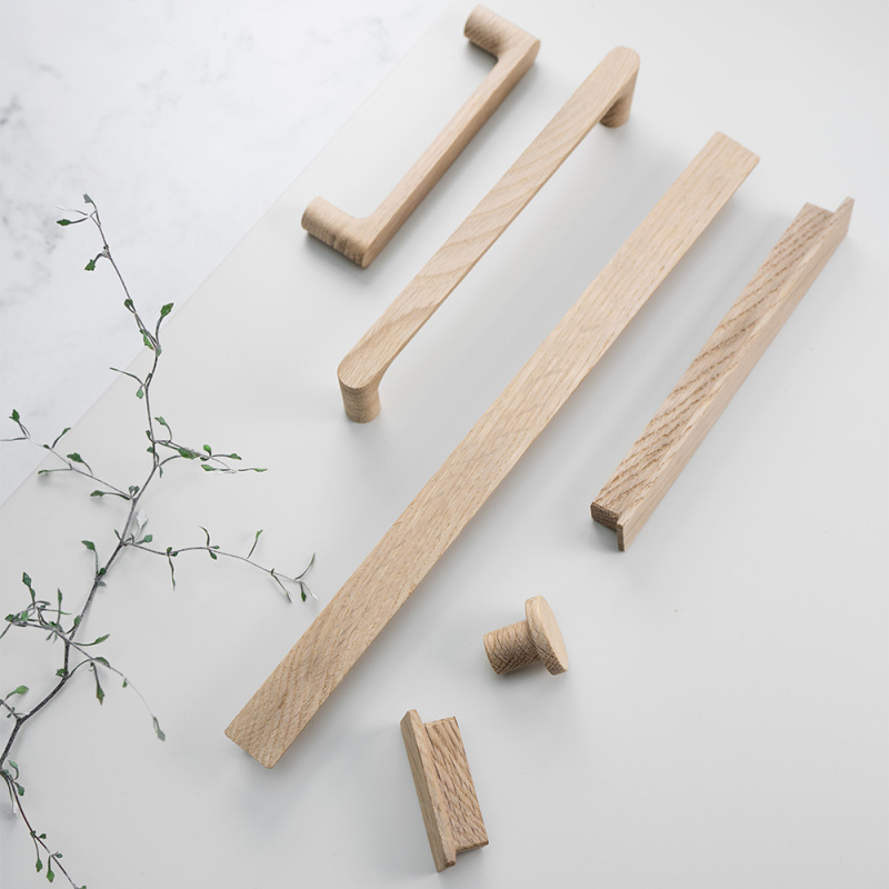 Knob Circum - 33mm - Untreated oak