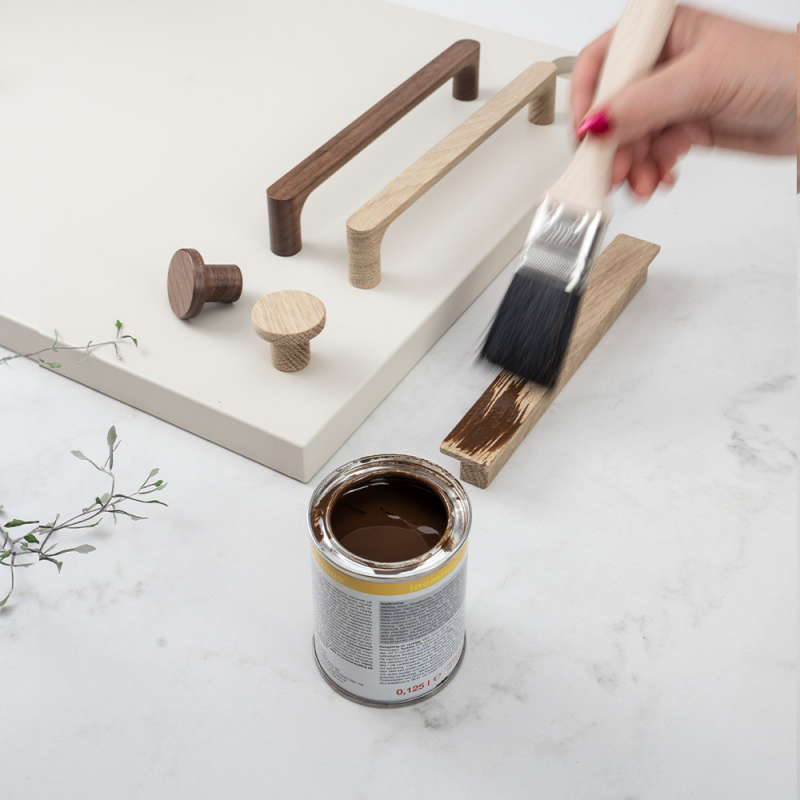 Knob Circum - 33mm - Untreated oak