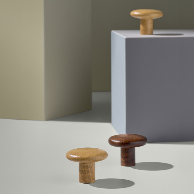 Knob Brutus - 32mm - Oak