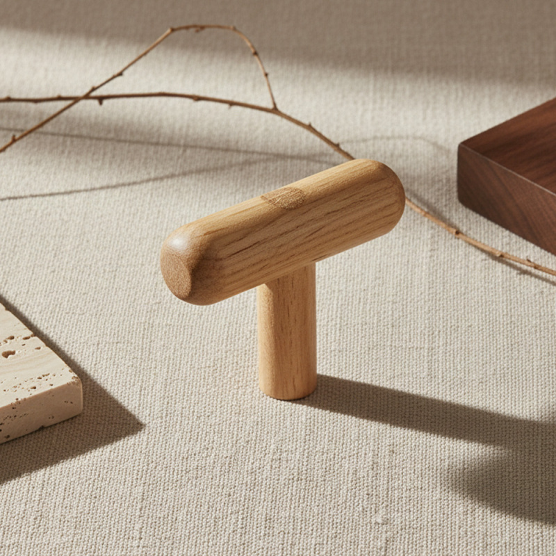 Knob T Lunden – Oak