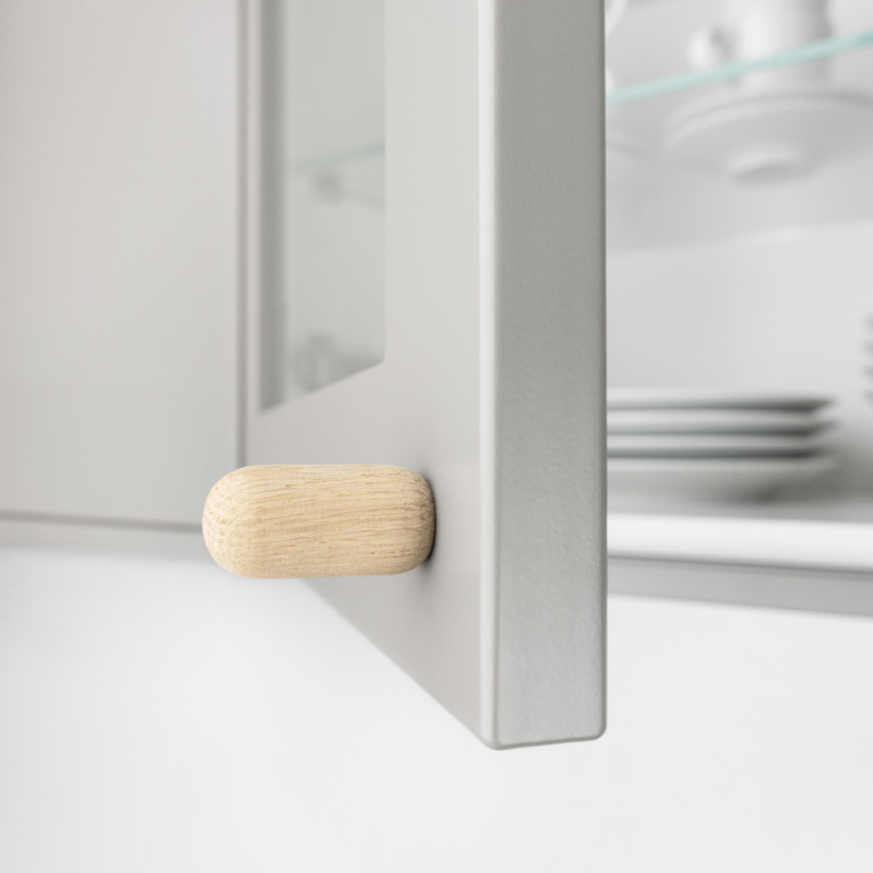 Knob Lunden - Ø18 mm - Untreated Oak