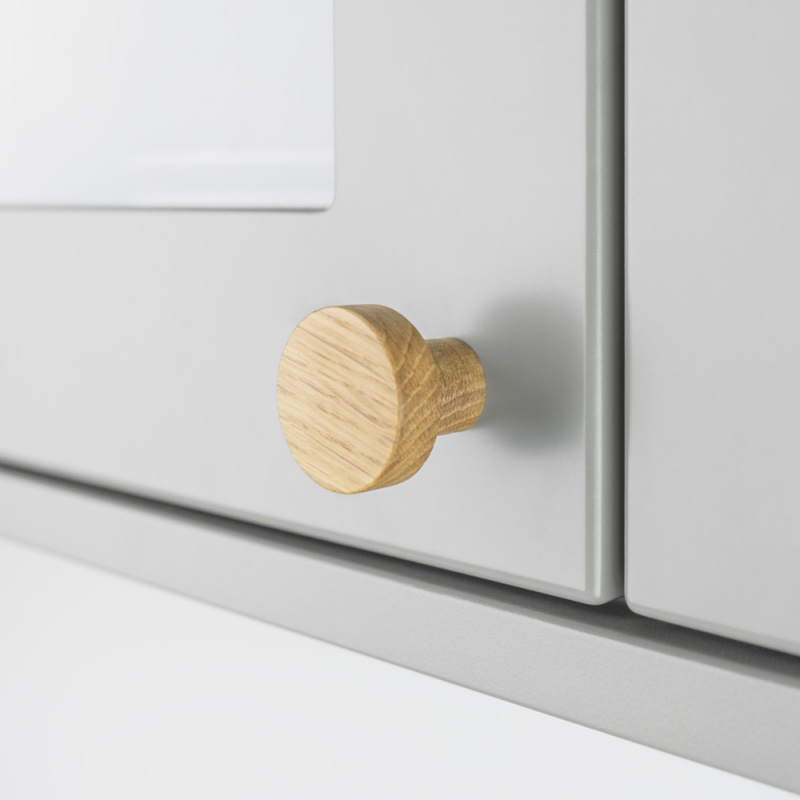 Knob Heden – Ø28 mm – Oak
