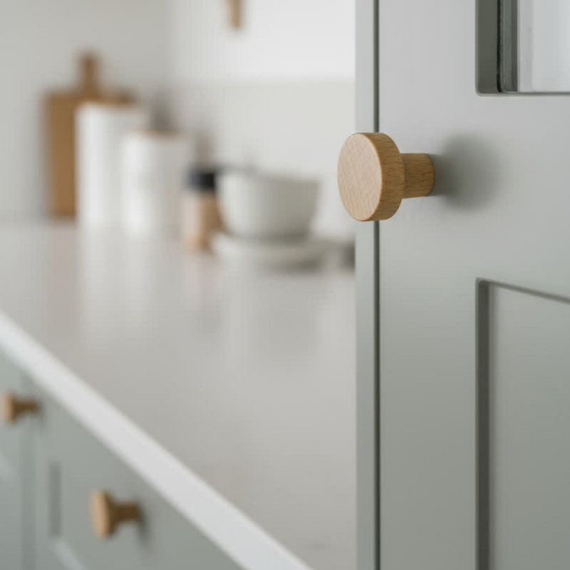 Knob Heden – Ø28 mm – Oak