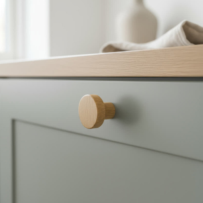 Knob Heden – Ø28 mm – Oak