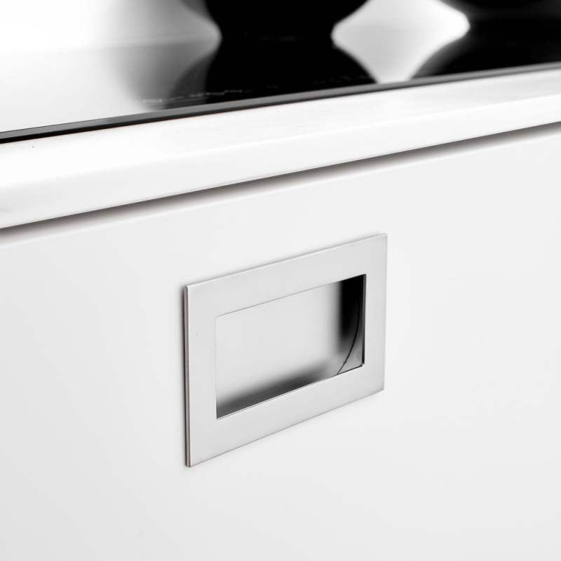 Recessed handle 512 - Stainless steel look