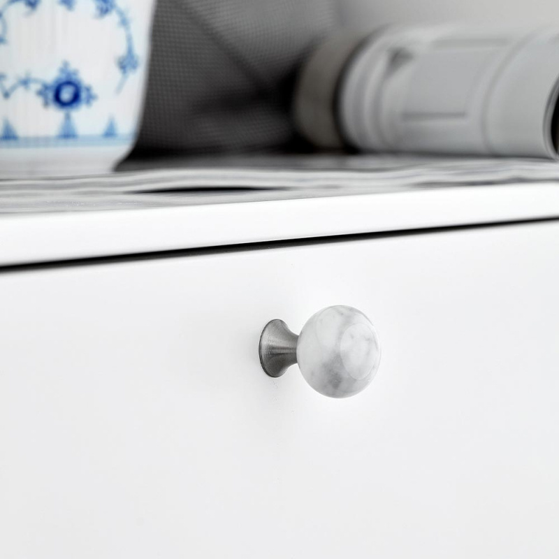 Knob Bead Straight Marble