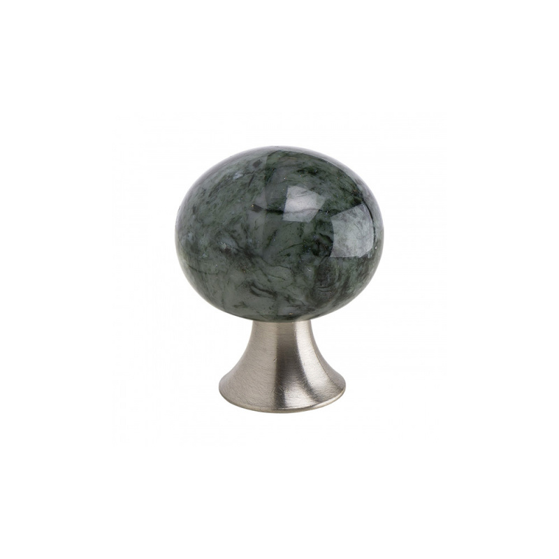 Knob Bead Straight - 28mm - Marble/green