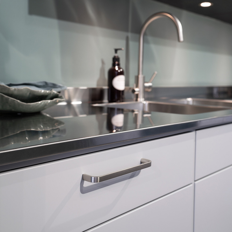 Handle Grace - 160mm - Stainless steel look