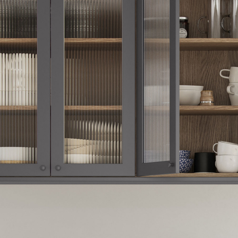 Knob Skye - 25mm - Graphite Grey