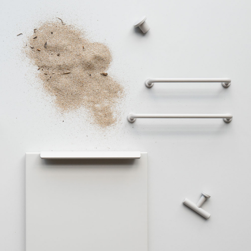 Knob Skye - 25mm - Limestone Grey